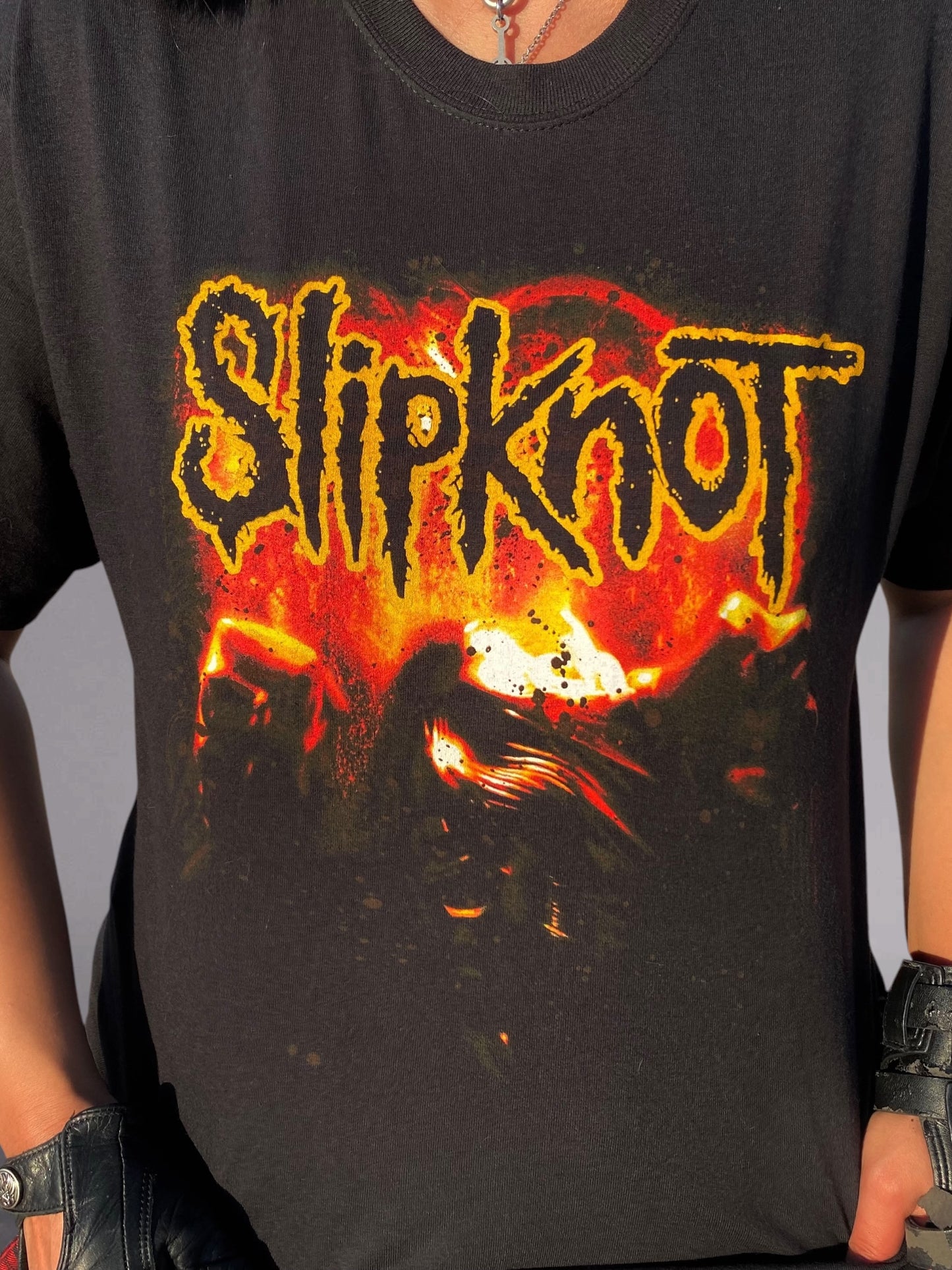 2006 SLIPKNOT Tribal Sun Band Tee