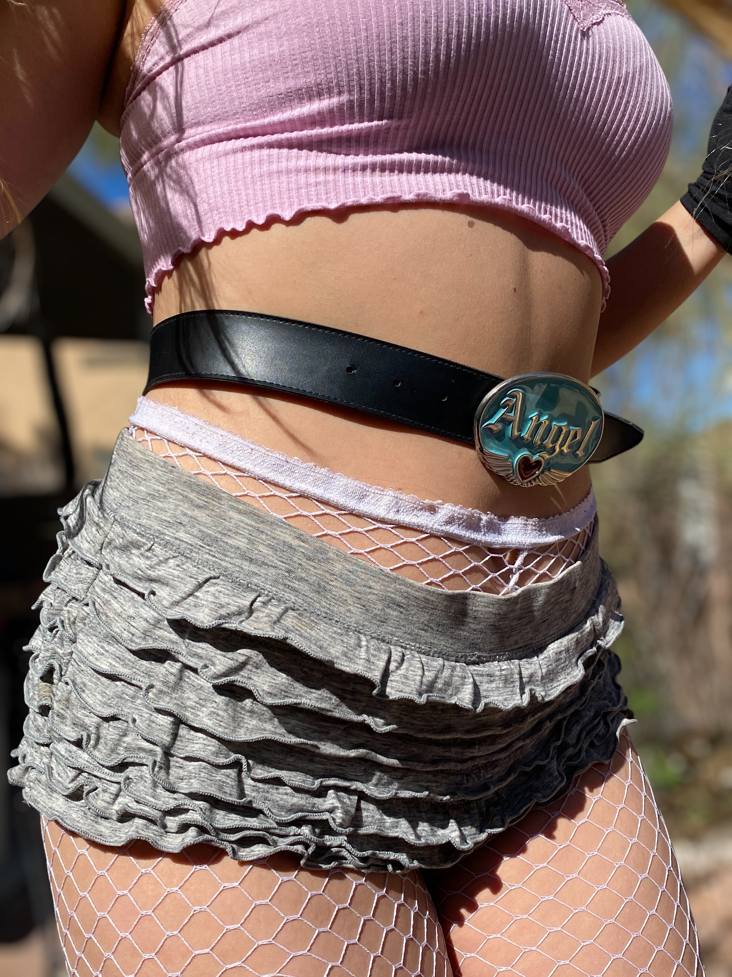 Vintage Y2K Angel Belt
