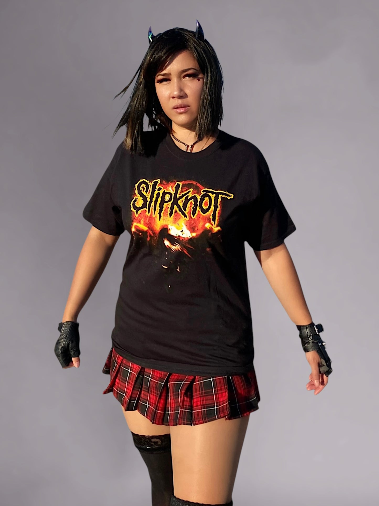 2006 SLIPKNOT Tribal Sun Band Tee