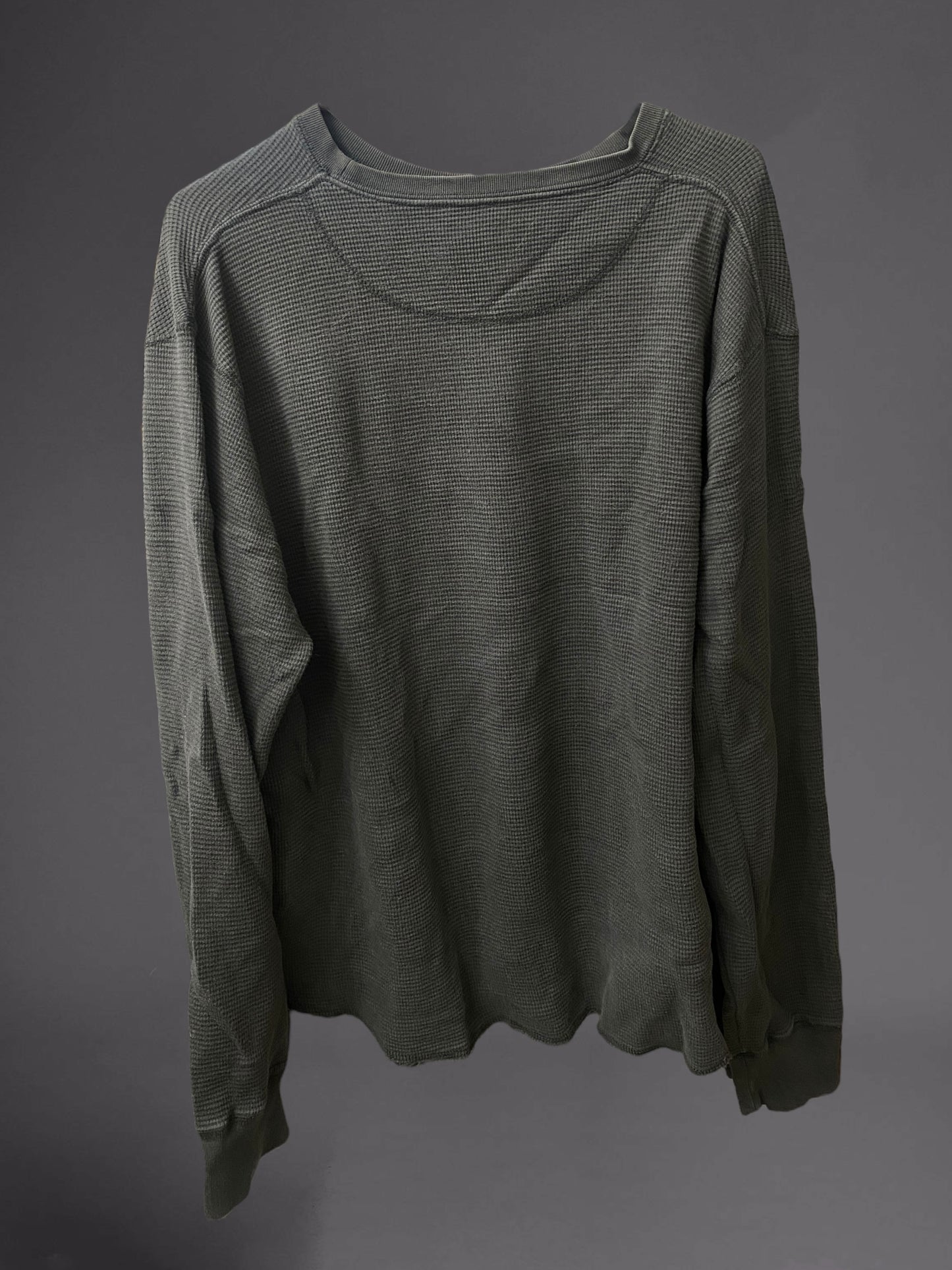 Vintage 00s Marc Ecko Thermal Knit The Devil’s Hand Sweater