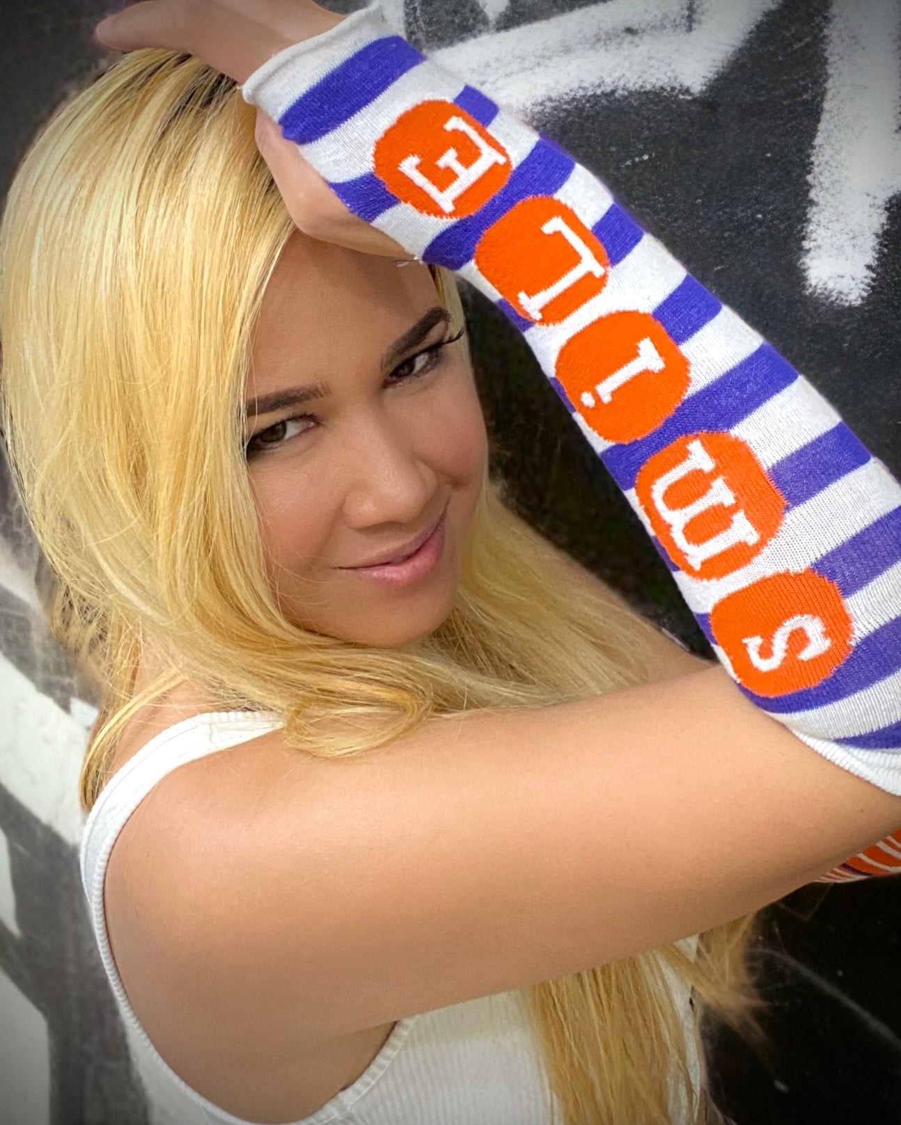 SMILE Custom Arm Warmers