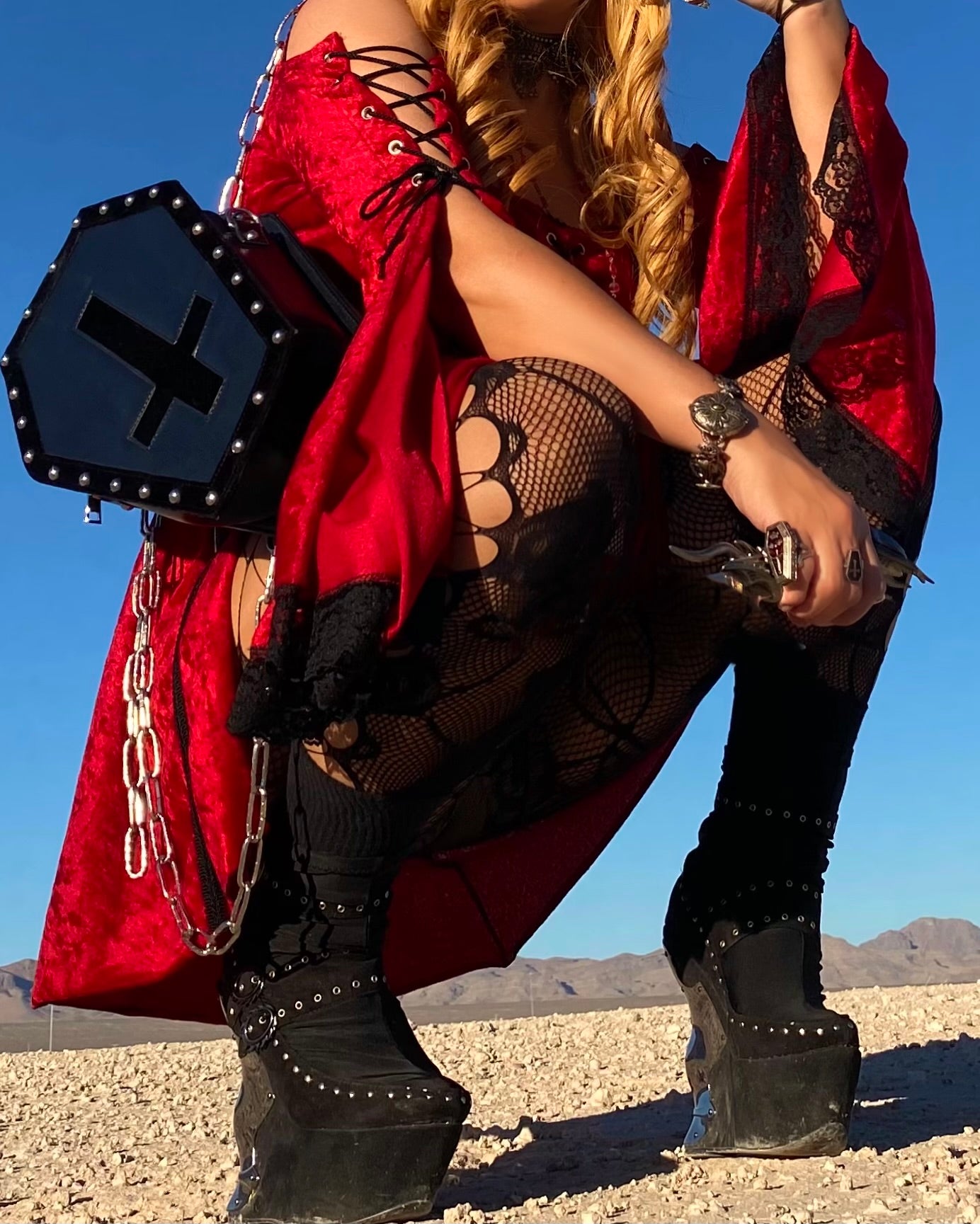 Lip Service Vampiric Tunic Top