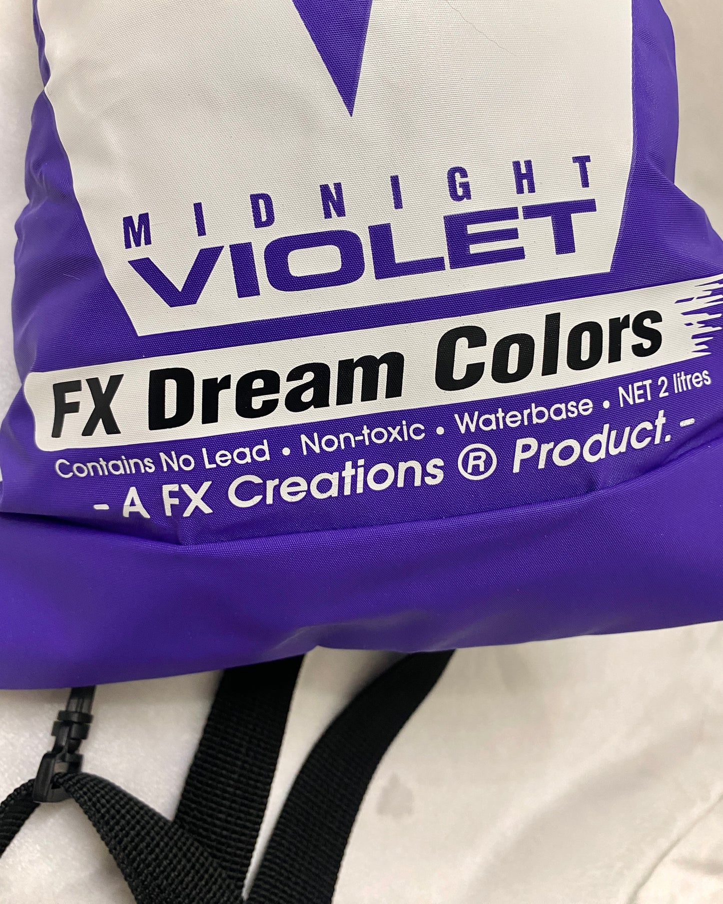 MIDNIGHT VIOLET 1996 Paint Tube Rave Backpack