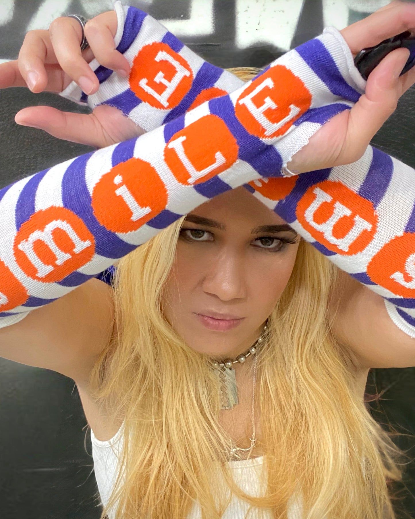 SMILE Custom Arm Warmers