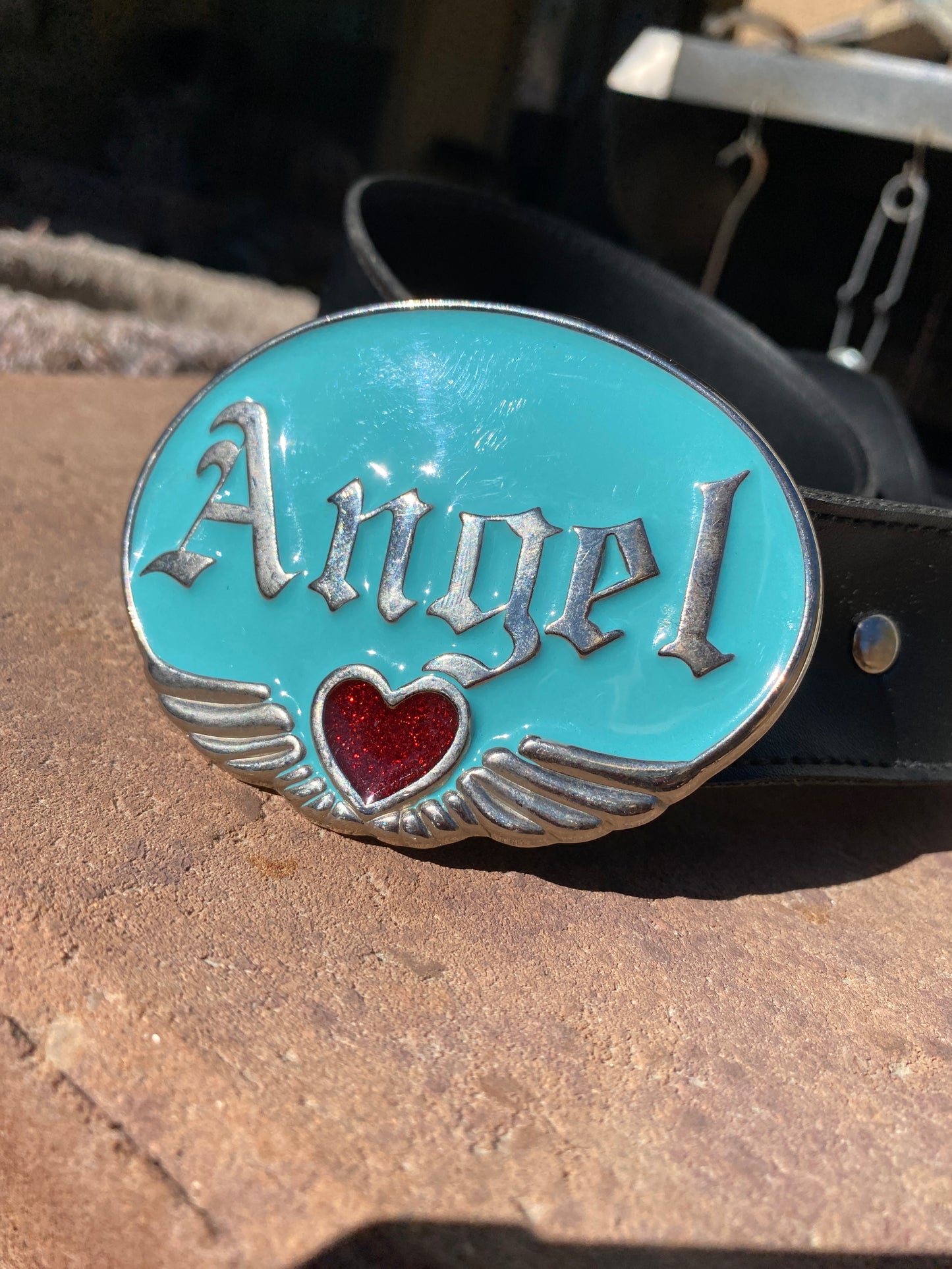 Vintage Y2K Angel Belt