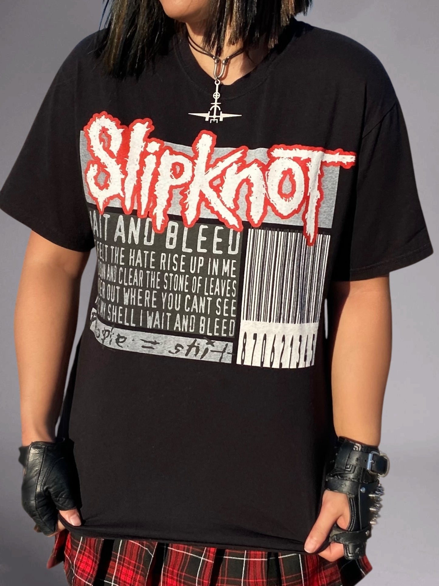 Vintage 2009 Slipknot Wait and Bleed People = Shit Band Tee