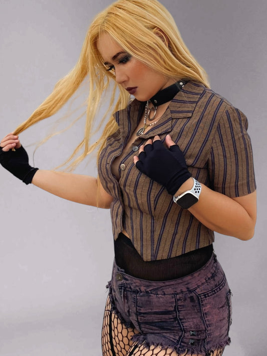 Descendants Vintage Handmade Steampunk Top