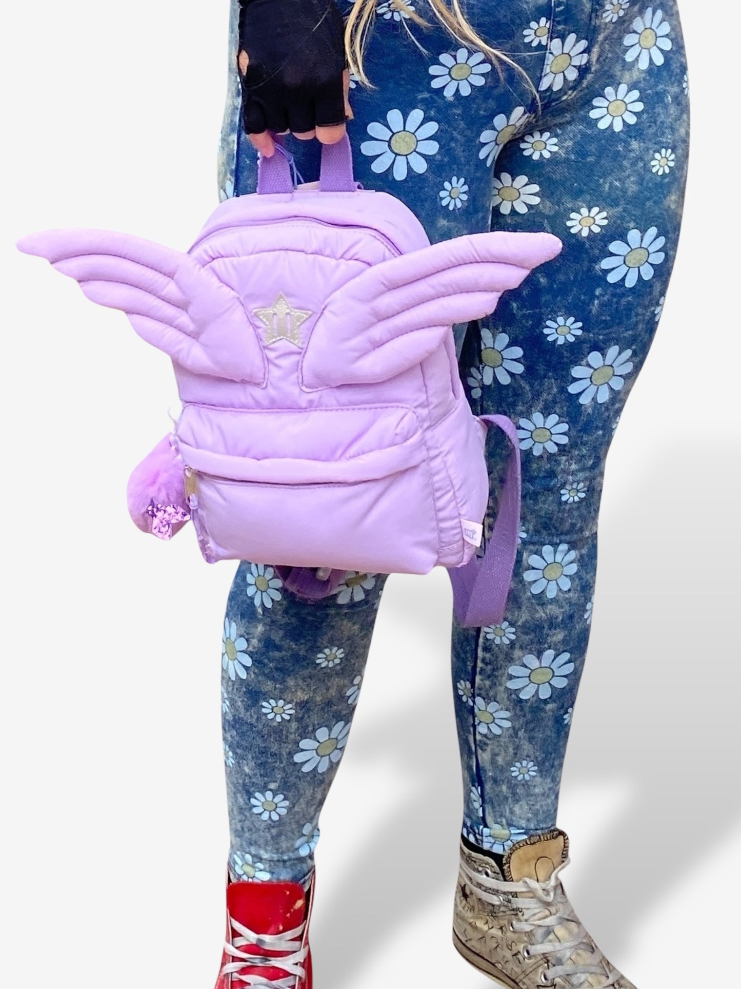 Pastel Angel ˚ʚ♡ɞ˚ Kawaii Puffed Angel Wing Mini Backpack