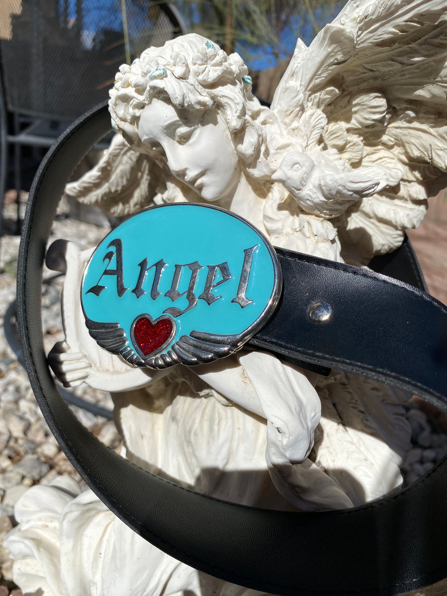 Vintage Y2K Angel Belt