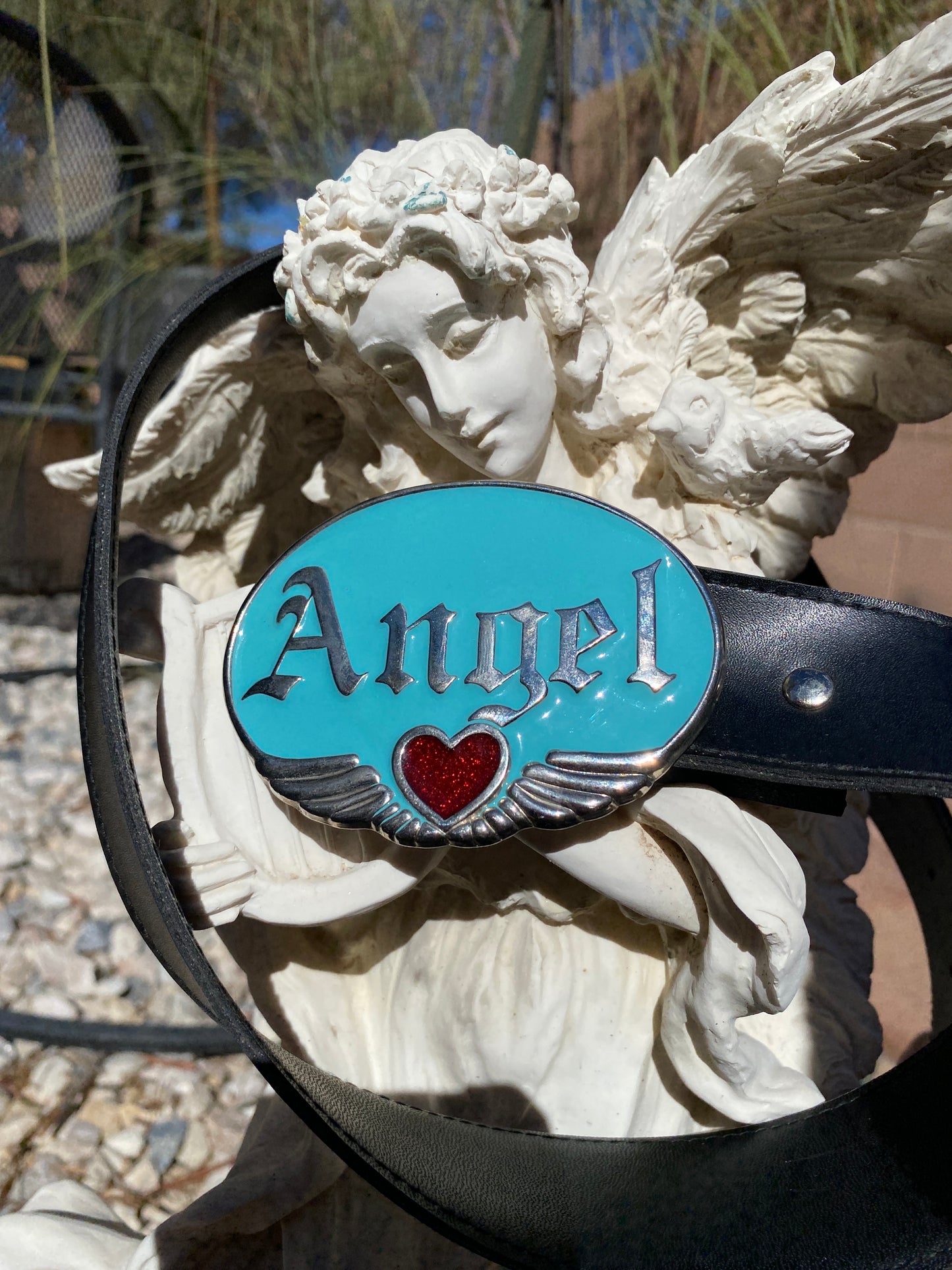Vintage Y2K Angel Belt