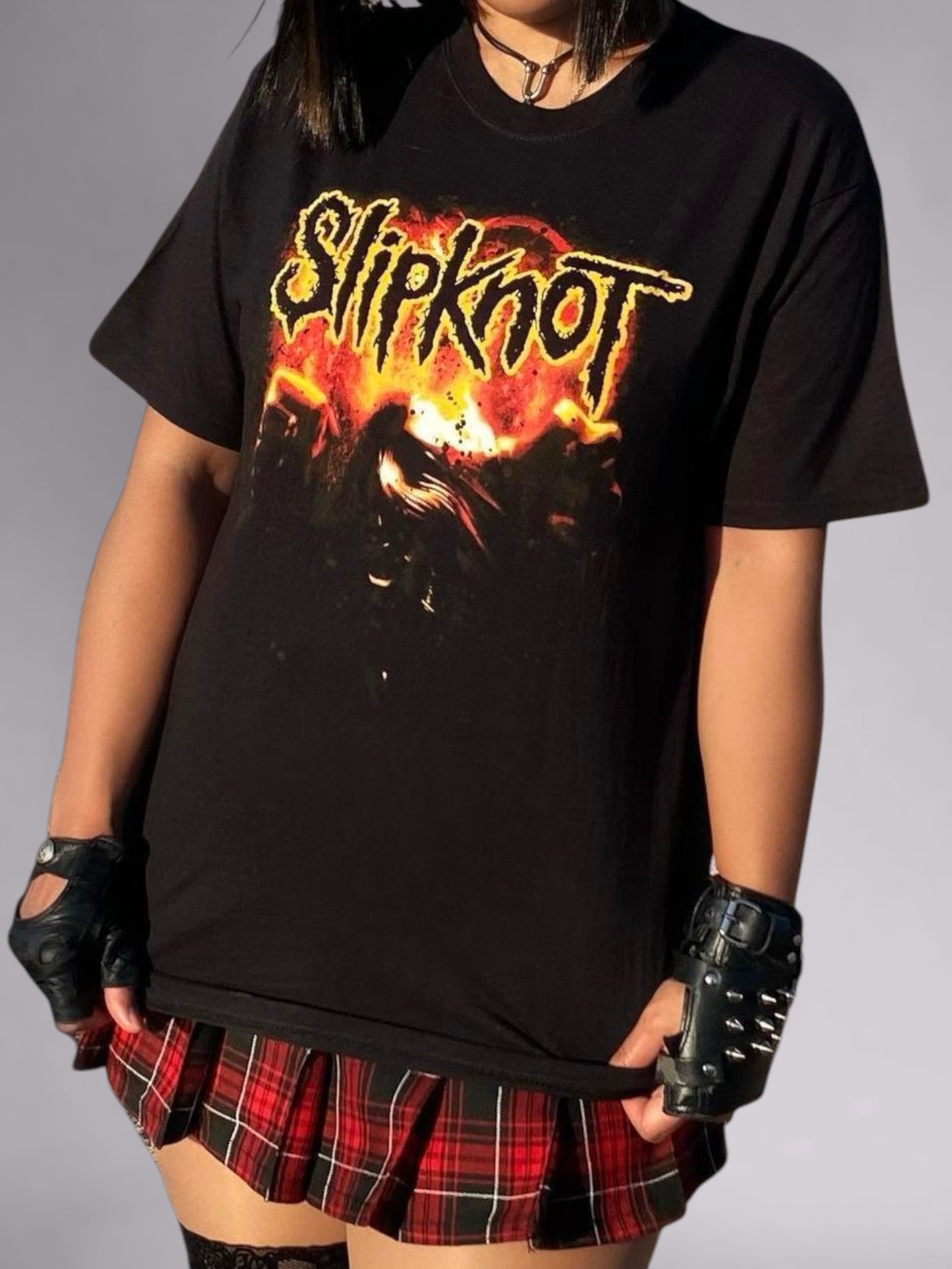 2006 SLIPKNOT Tribal Sun Band Tee