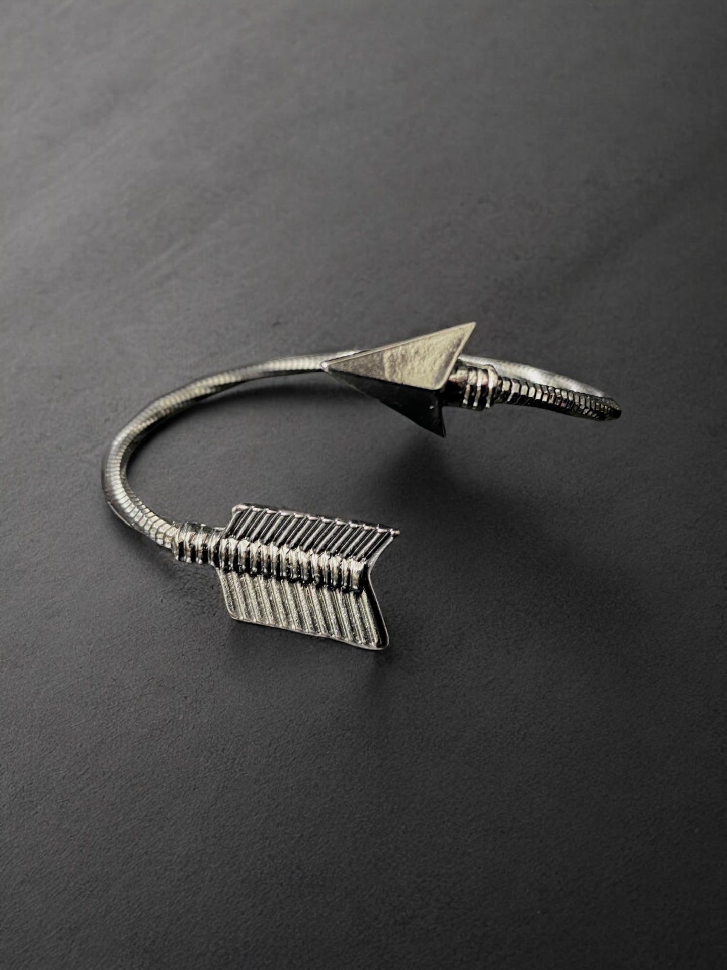 Gunmetal Dystopian Arrow bracelet 🗡️