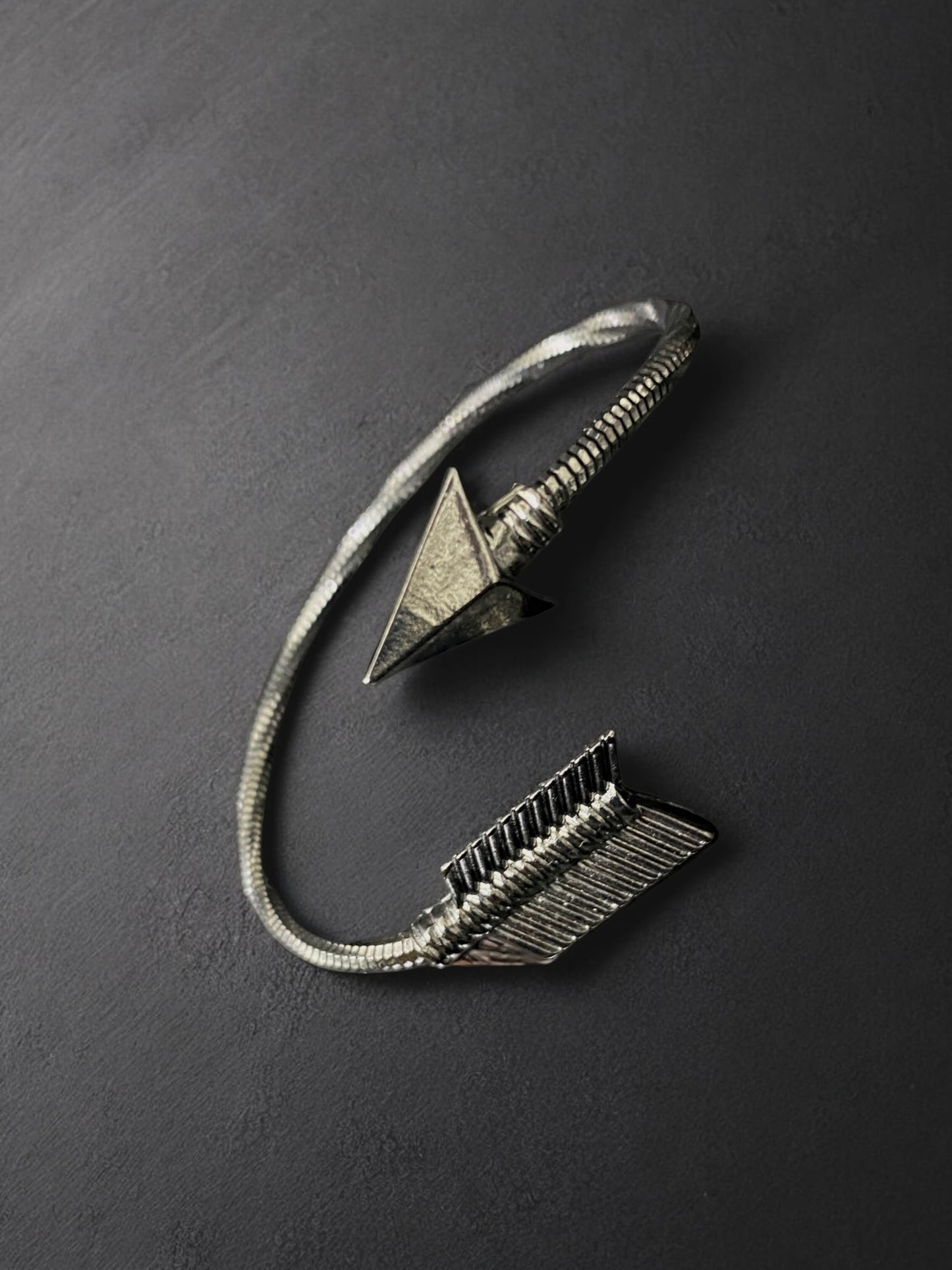 Gunmetal Dystopian Arrow bracelet 🗡️