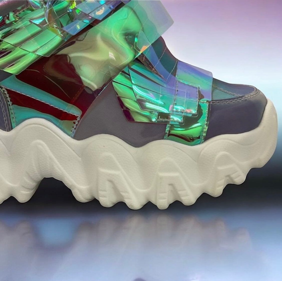 Anthony Wang x LASR Battle Angel Platform Sneakers