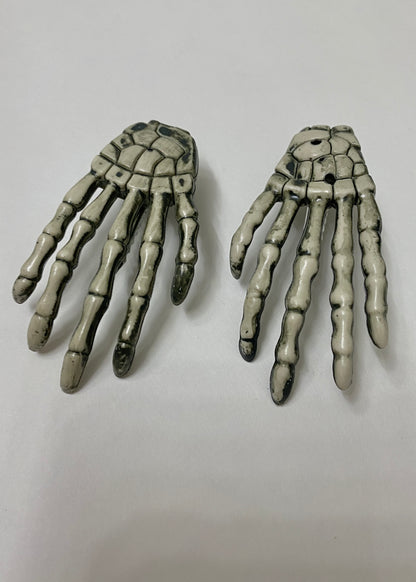 Custom Handmade Skeleton Bones Hand Hair Clip