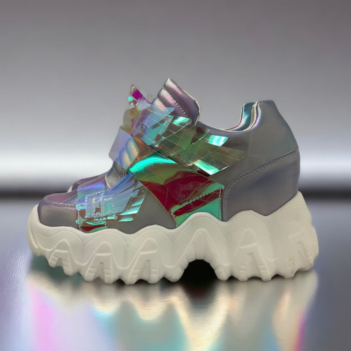 Anthony Wang x LASR Battle Angel Platform Sneakers