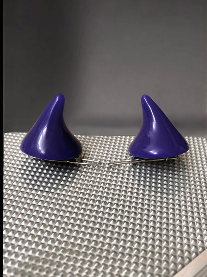 Mini Lil Devil Horns Hair Clips 𖤐