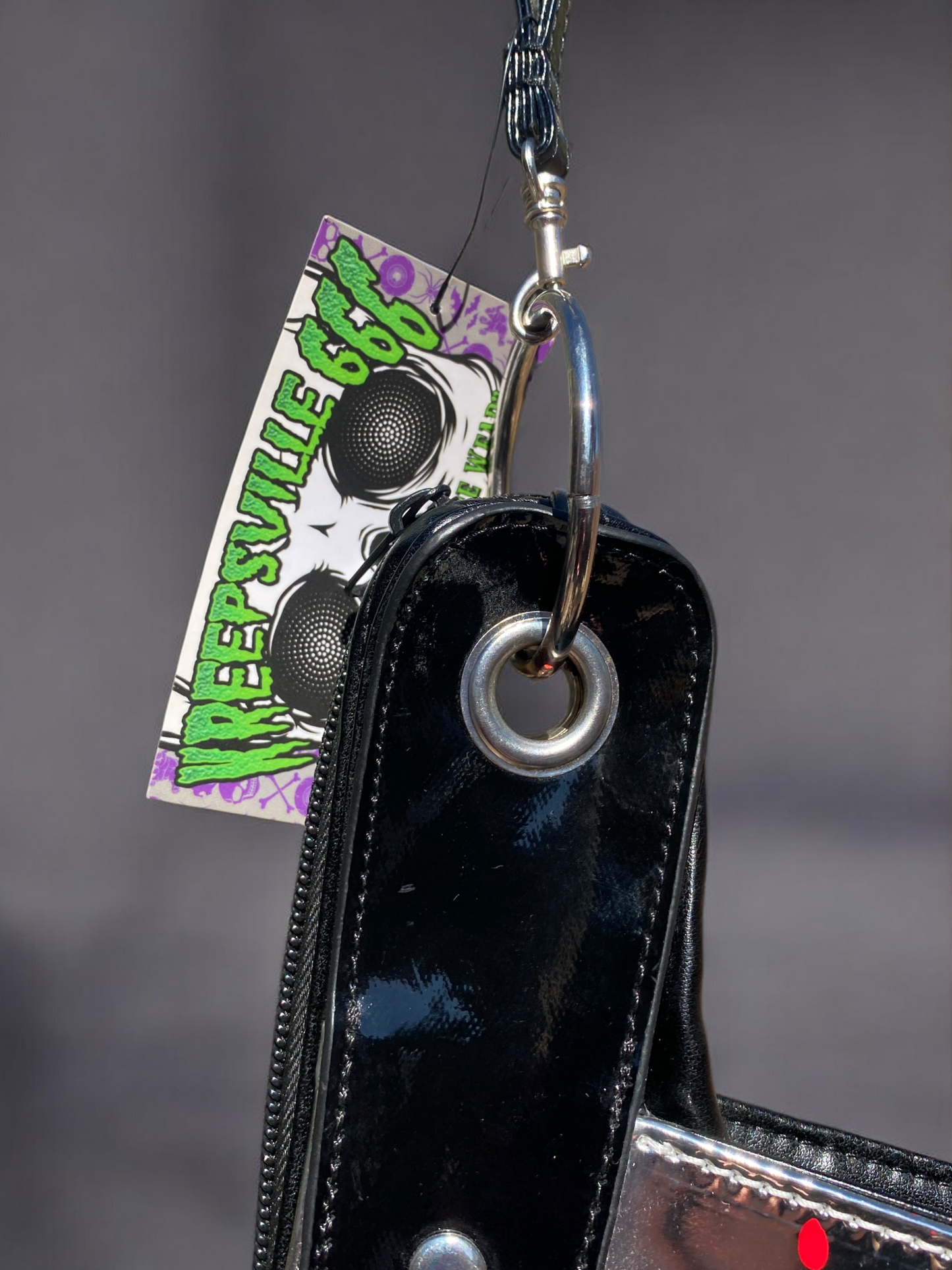 Kreepsville 666 Metallic Cleaver Clutch Purse