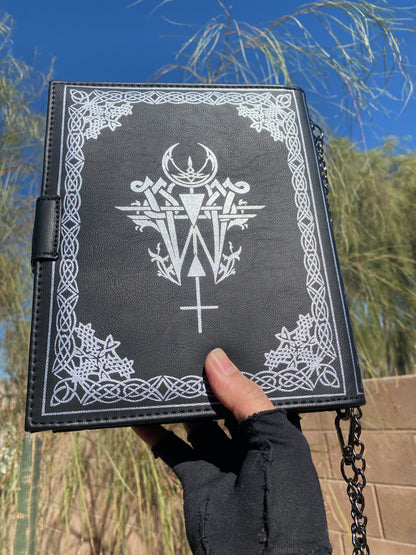 Widow Chronicles Of Night Crossbody Bag Gothic Vampire Book Purse