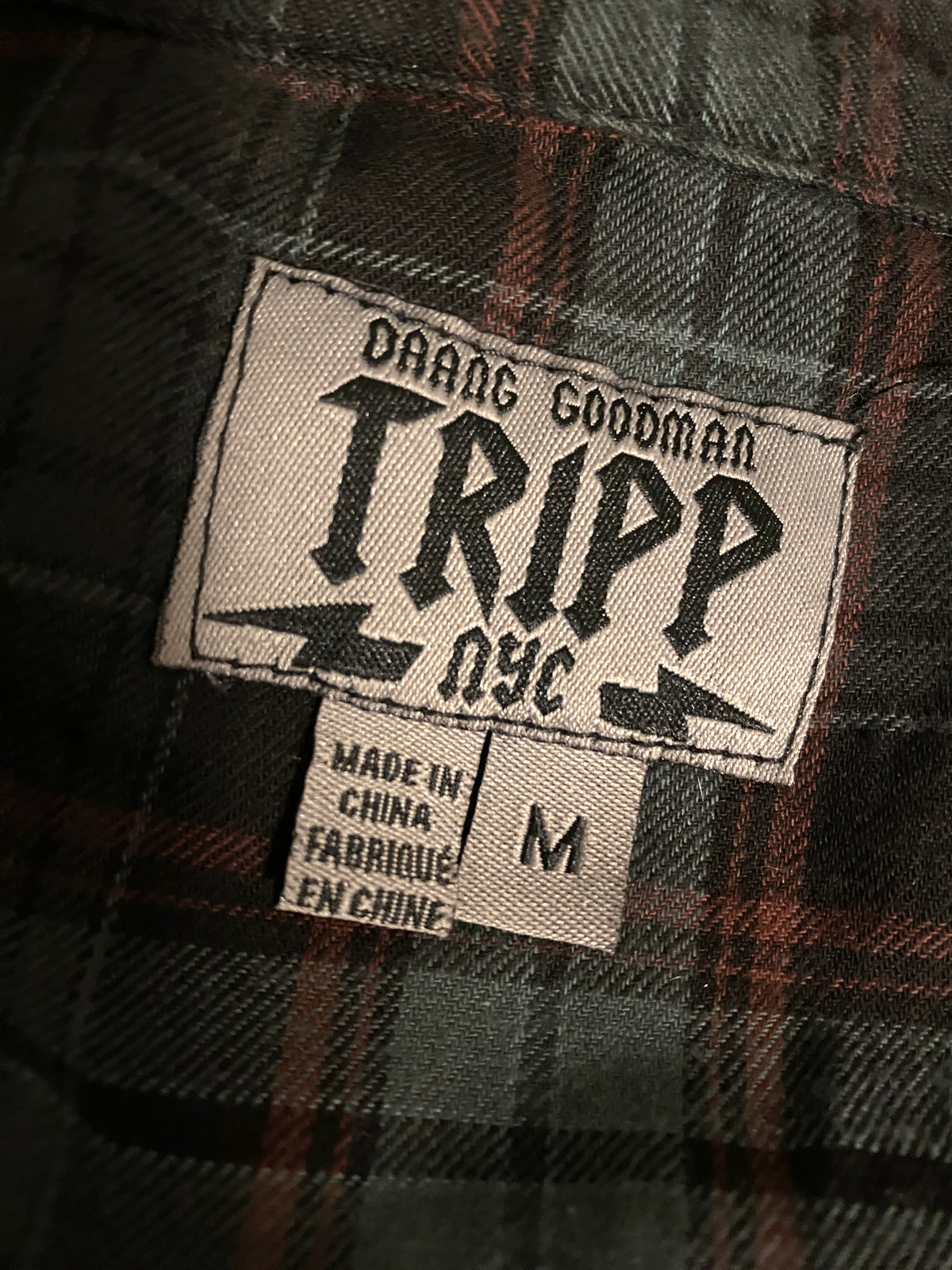 Scavenger Tripp NYC Ombré Plaid Shirt Dress Duster