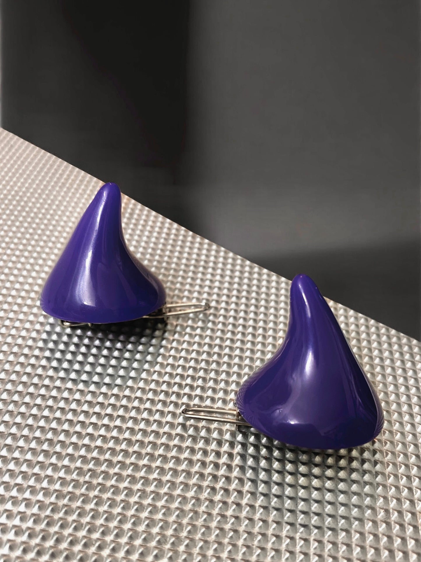 Mini Lil Devil Horns Hair Clips 𖤐