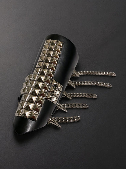 Cross of Damnation Custom Gauntlet Bracer Handmade