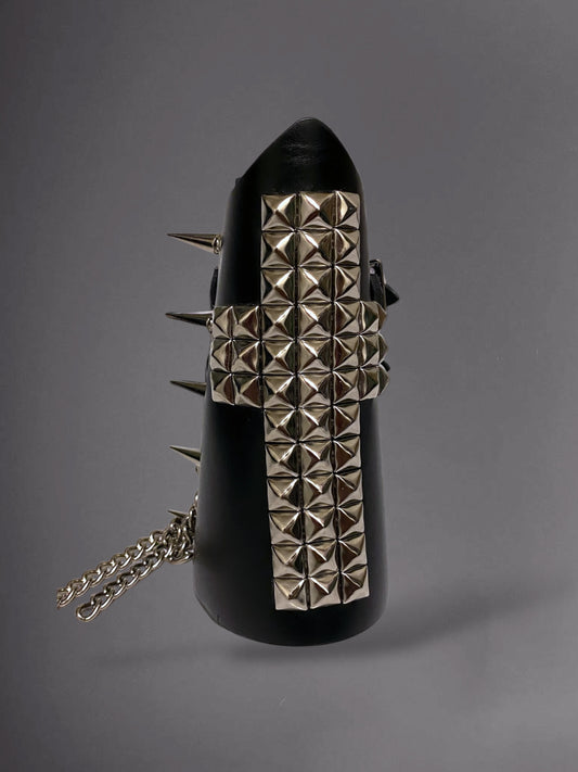 Cross of Damnation Custom Gauntlet Bracer Handmade